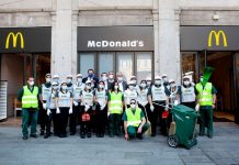 McDonald’s, al via le giornate dedicate alla pulizia delle città
