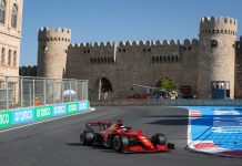 Leclerc in pole a Baku, poi Hamilton e Verstappen