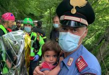 Toscana, ritrovato vivo il bambino di 2 anni scomparso da casa