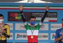 Ciclismo – Affini secondo nella crono tricolore
