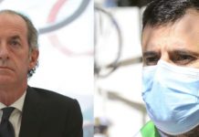 Zaia e Decaro amministratori locali più popolari in Italia