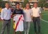 Calcio Serie C – Mantova, lunedì firma Pilati. Dal talent arriva il 18enne Ahib Hicham Ahib in posa con la maglia del Mantova