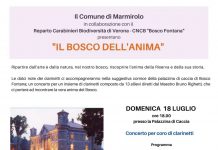 “Il bosco dell’anima” chiude il programma domenica 18 luglio con il concerto per coro di clarinetti