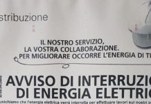 Interruzioni di energia elettrica in città per alcune utenze in zona Pompilio