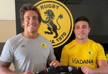 Rugby Top 10 – Viadana, altra novità: ecco il brasiliano Massari Il viceallenatore Gilberto Pavan con Lorenzo Massari