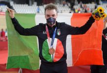Ciclismo, bronzo di Elia Viviani nell’omnium