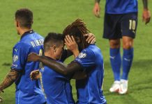 Show Kean-Raspadori, l’Italia travolge la Lituania 5-0