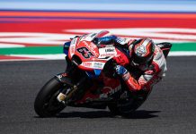 Doppietta Ducati a Misano, pole Bagnaia davanti a Miller