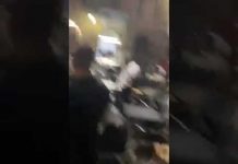 In piazza Broletto volano schiaffi, sedie e tavolini