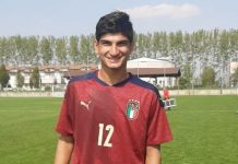 Calcio – Buon debutto nell’Italia U16 per il mantovano Moretta Manuel Moretta