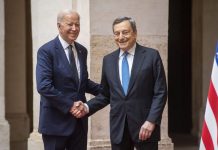Biden a Draghi “Lavoro straordinario per una nuova economia”