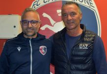 Calcio Eccellenza – Nuovo corso Castiglione: presentato mister Esposito Fabio Esposito con il dirigente Perani