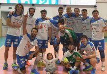 Volley Serie B maschile – Gabbiano sul velluto, Viadana al tappeto Il Gabbiano festeggia la vittoria
