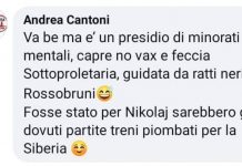 “Deportare i no vax”, polverone sul consigliere di Sinistra italiana