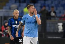 Prima sconfitta per l’Inter, la Lazio vince 3-1