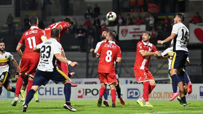 Il gol di Milillo al Trento