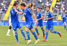 L’Empoli passa all’Arechi, 4-2 alla Salernitana