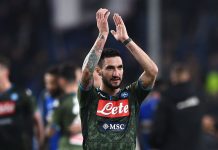 Politano positivo al Covid, asintomatico e in isolamento