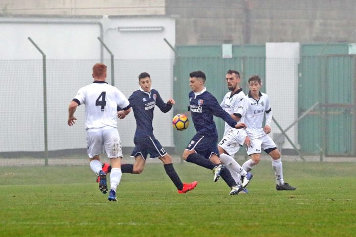 Galante in azione contro il Suzzara