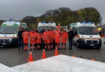 Autisti-soccorritori di Croce Verde al corso di guida sicura