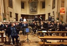 Canneto sull’Oglio, successo per il ‘Concerto di Natale’ del Complesso Bandistico Cannetese e del Corpo Musicale di Belforte nella chiesa del Carmine