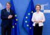 Von der Leyen “Sassoli lottava per la giustizia e la solidarietà”