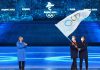 Pechino saluta i Giochi invernali, bandiera a Milano-Cortina 2026