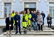 L’assessore regionale Foroni in visita all’hub vaccinale di Viadana