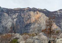 Alpinista vola per sei metri sul Brento, grave