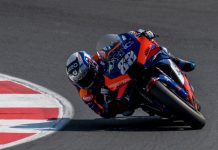 Oliveira domina sul bagnato il Gp di Indonesia