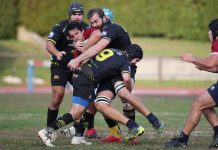 Rugby Serie B – I Caimani perdono il primo posto: “Ci rifaremo nello scontro diretto”