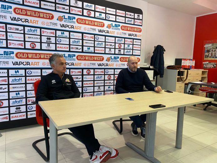 Casalvieri (a destra) con coach Valli