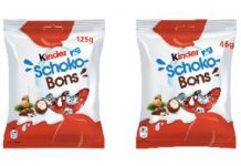 Ferrero ritira anche in Italia alcuni lotti di Kinder Schoko-Bons