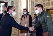 Di Maio incontra il sindaco di Melitopol “Fermare le atrocità”