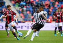 Bologna e Udinese pareggiano 2-2 al Dall’Ara