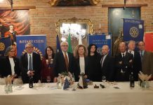 Il questore Giannina Roatta ospite dei dieci club Rotary
