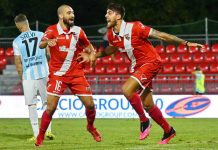 Calcio Serie C – Mantova alla resa dei conti: in casa del Renate serve una prova d’orgoglio Milillo esulta con Gerbaudo