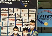 Tennis Tavolo – La Brunetti U13 maschile quarta agli Italiani giovanili
