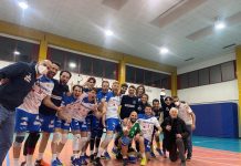 Volley Serie B maschile – Gabbiano, 3-0 e primo posto in cassaforte. Per Viadana un ko indolore (3-2) Il Gabbiano festeggia