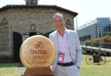Il Parmigiano Reggiano firma l’undicesima tappa del Giro d’Italia