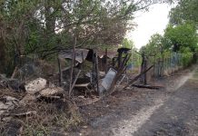 Rogo in via Legnago, distrutte le baracche sul canale Diversivo