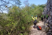 Colpito alla schiena da un blocco di roccia che si è staccato dalla parete: ferito un free-climber di Goito
