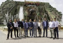 Il ministro Garavaglia in visita a Gardaland
