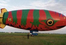 Uno Zeppelin nel cielo di Mantova rispolvera vecchi ricordi