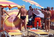 Stroncato da un infarto in spiaggia a Gabicce un 64enne mantovano al primo giorno di vacanza