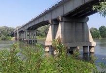 Venerdì 29 luglio 2022 chiuso al traffico il ponte sul Po tra Dosolo e Guastalla