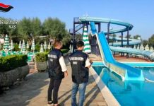 Batteri fecali nei Parchi Acquatici, blitz dei Nas