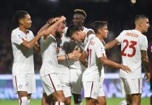 Salernitana-Roma 0-1, all’Arechi decide Cristante