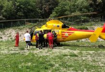 Cade sulla pista di motocross: grave centauro 17enne