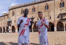 Calcio Serie C – Mantova, ecco la nuova prima maglia (con 4 sponsor)